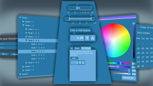 New UI Widgets | GUI Tools | Unity Assets