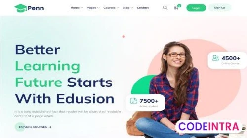 Penn - Education & Online Course HTML Template