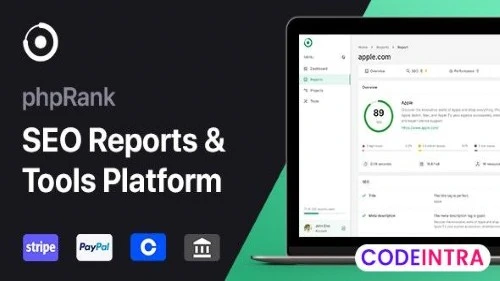 phpRank - SEO Reports & Tools Platform (SaaS)