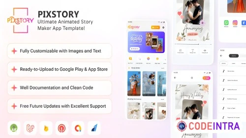 Pixstory - Animated Story Video Maker App, Storybit Alternative, Template-Based Video Maker