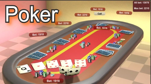 Poker 3D and 2D , Texas hold 'em, Photon PUN, Multiplayer Template | Systems | Unity Assets