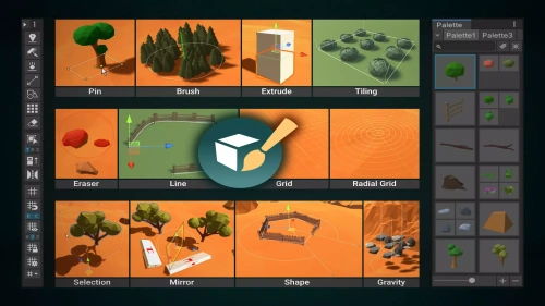Prefab World Builder | Level Design | Unity Assets