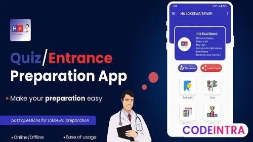 Quiz App with Earning System + Admob Integration (