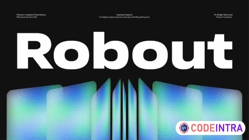 Robout - Soft Robot Estate Branding Variable Font