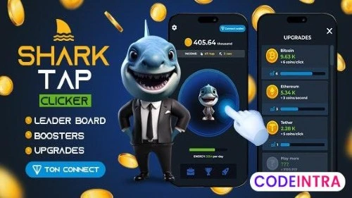 Shark Tap - Clicker Game