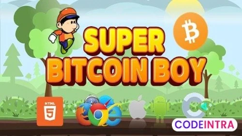 Super Bitcoin Boy - Crypto Game - Bitcoin Game - P
