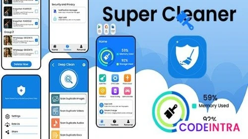 Super Cleaner - Junk Removal - Storage Cleaner - P