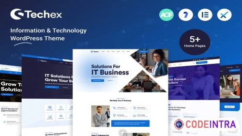 Techex - IT Solutions & Technology WordPress Theme