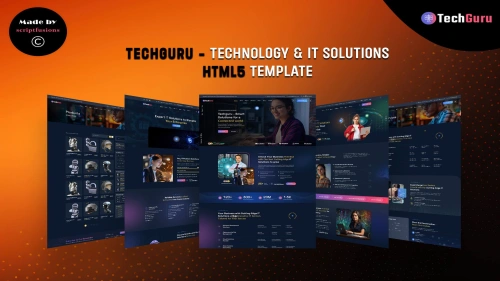 Techguru -Technology & IT Solutions HTML5 Template