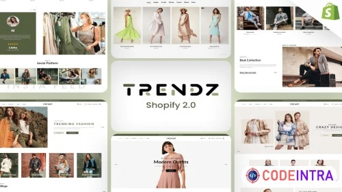 Trendz - OS 2.0 Clothing Shopify Shop