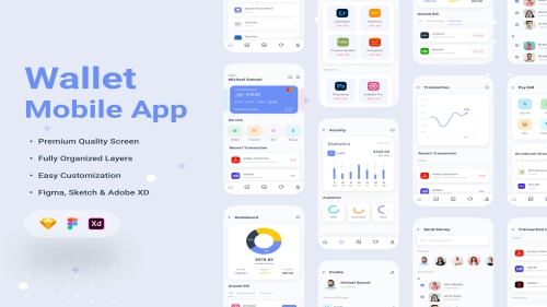 Wallet Mobile App - Figma Resources