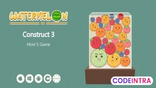 Watermelon - HTML5 Game (Construct 3)