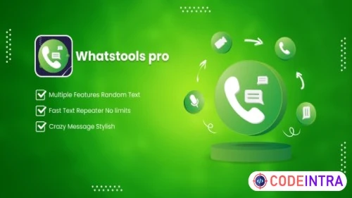 WhatsTool Pro - GB Version | QR Generator | GB WhatsTool Suite | GB Utility Pro | Android | Admob |