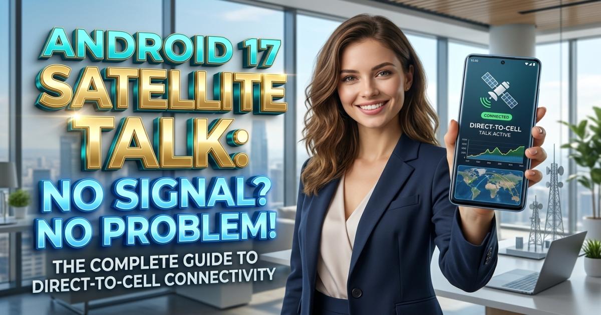 Android 17 Satellite Talk: The Complete Guide to Direct-to-Cell Connectivity - Codeintra