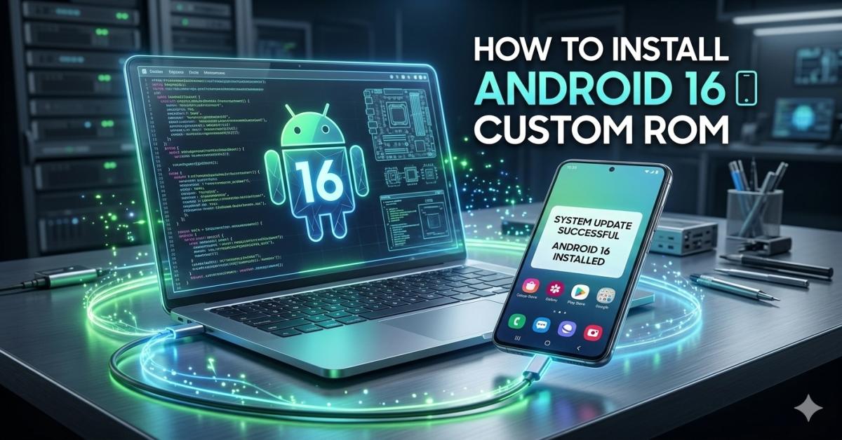 How to Download and Install Android 16 Custom ROM (GSI) on Any Android Device - Codeintra