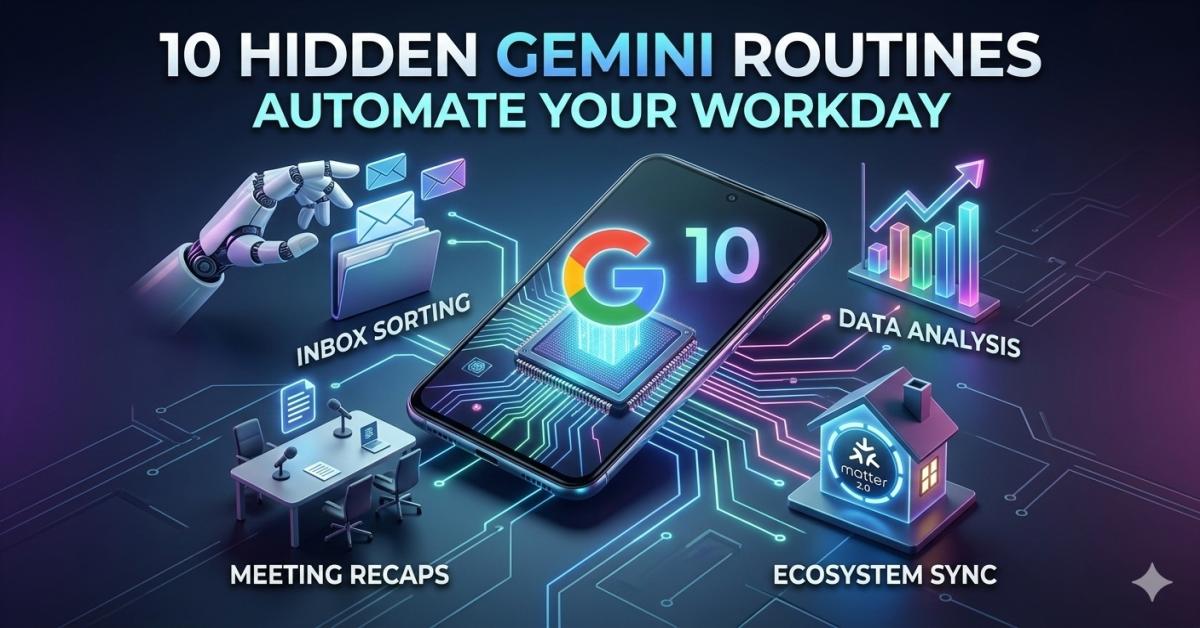 10 Hidden Google Gemini Routines that will Automate Your Entire Workday - Codeintra